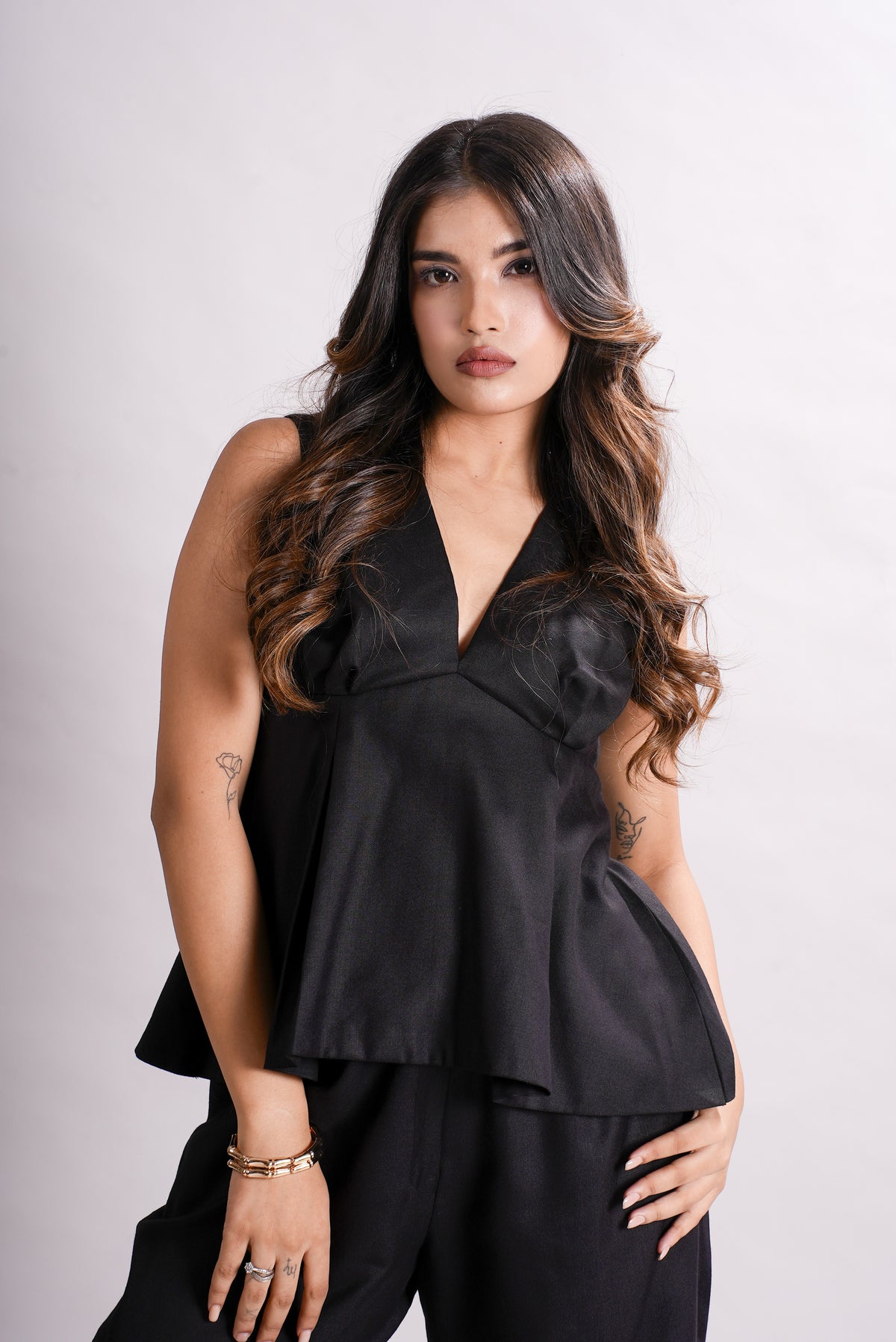 Black Midnight Muse Co-ord Set
