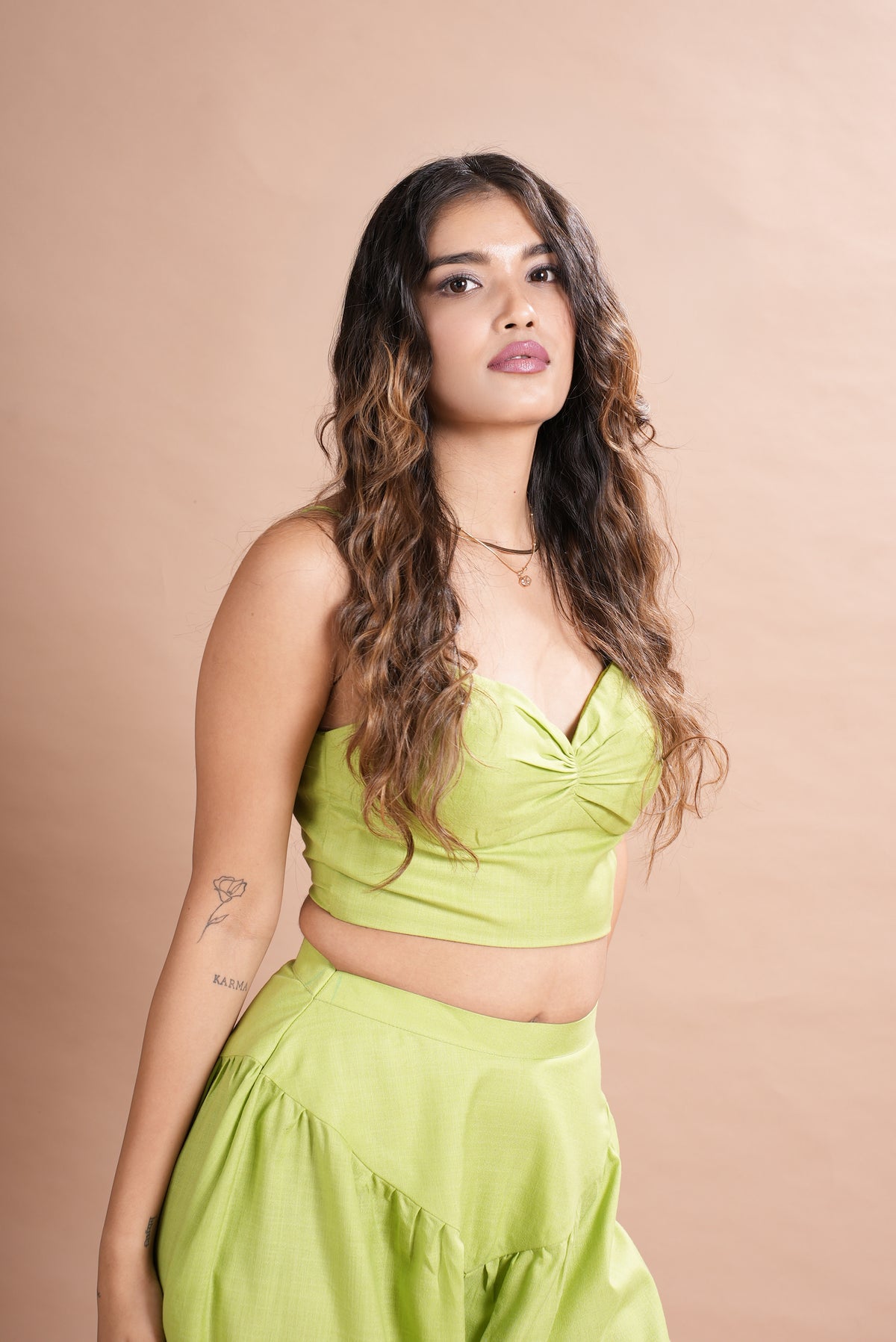 Lime Balloon Co-ord Set