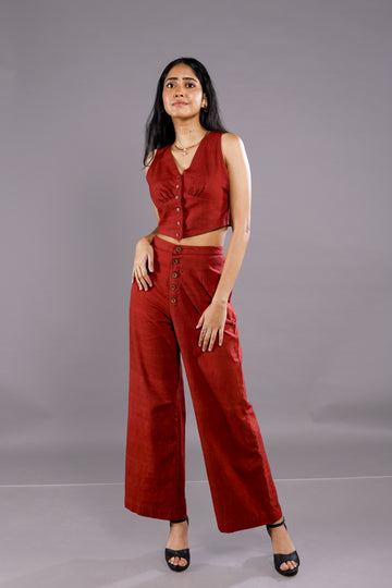 Rust Muse Co-ord Set