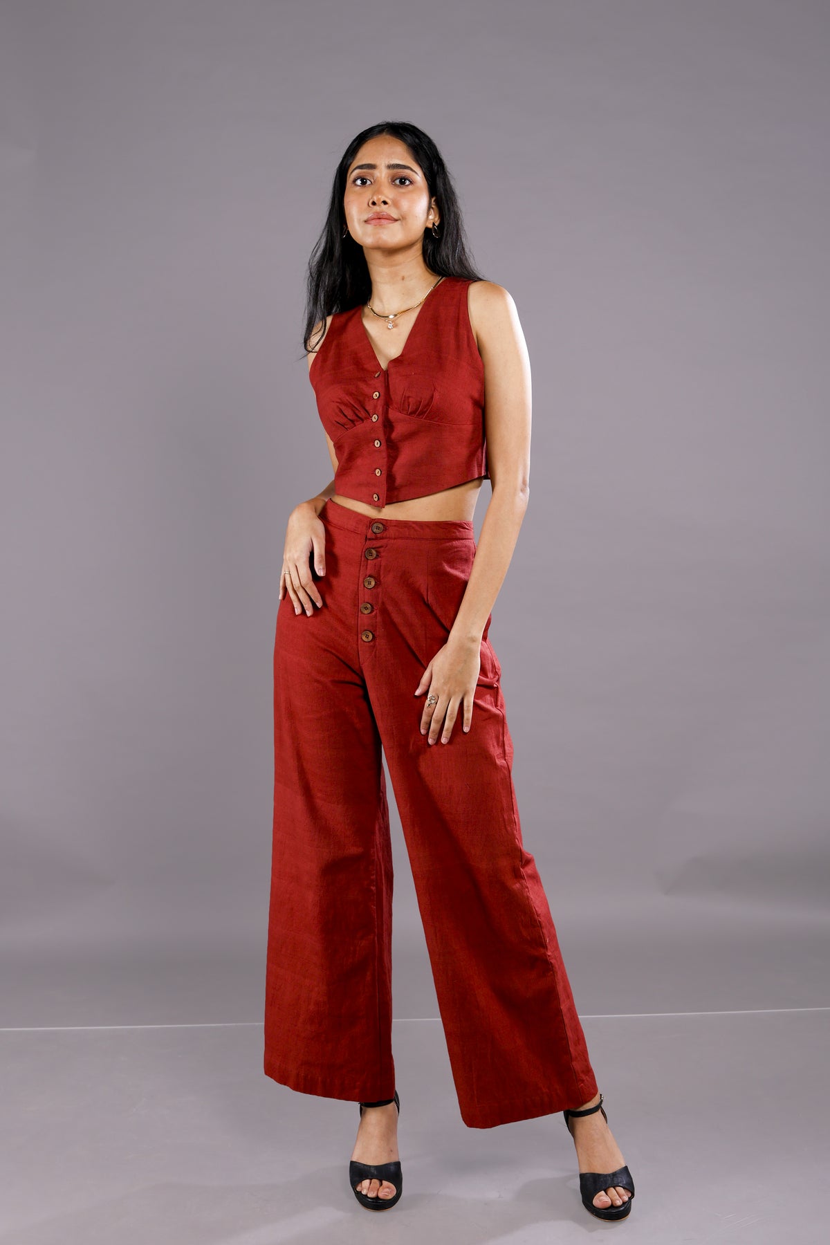 Rust Muse Co-ord Set