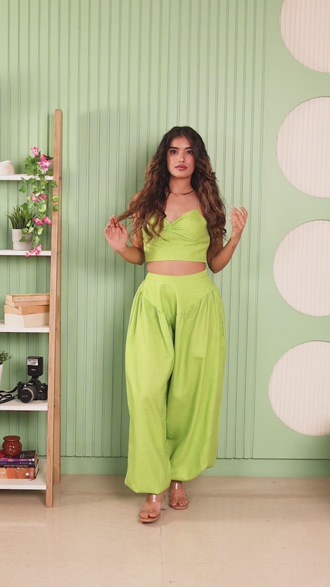 Lime Balloon Co-ord Set